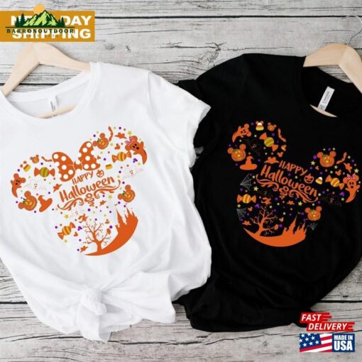 Disney Halloween Shirt 2023 Couple Tee Hoodie Classic