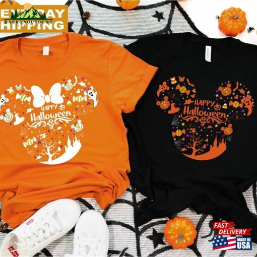 Disney Halloween Shirt 2023 Couple Tee Hoodie Classic