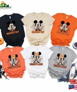 Disney Halloween Shirt Custom 2023 Classic Hoodie
