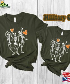 Disney Halloween Shirt Dancing Skeleton Mickey Ears Disneyland Family T Shirt Classic 4