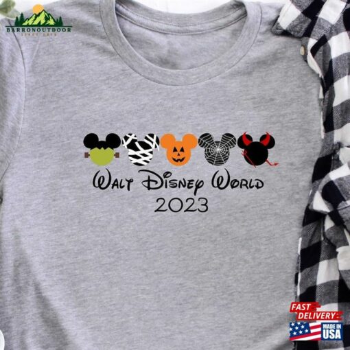 Disney Halloween Shirt Epcot Mickey Women Hoodie Classic