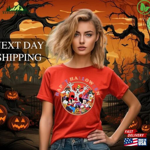 Disney Halloween Shirt Tee Minnie 2023 Unisex Classic