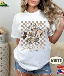 Disney Halloween Shirt Vintage Mickey And Friends Skeleton Sweatshirt T Shirt 4