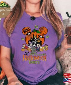 Disney Halloween Shirts Mickey And Friends Shirt Party Sweatshirt T-Shirt