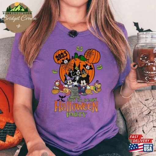 Disney Halloween Shirts Mickey And Friends Shirt Party Sweatshirt T-Shirt