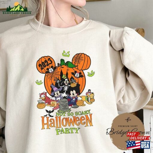 Disney Halloween Shirts Mickey And Friends Shirt Party Sweatshirt T-Shirt