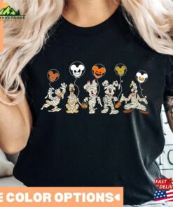 Disney Halloween Skeleton Shirt Matching Balloon Hoodie T-Shirt