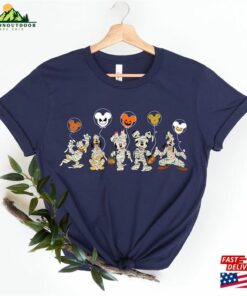 Disney Halloween Skeleton Shirt Matching Balloon Hoodie T-Shirt