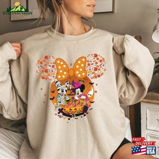 Disney Halloween Sweatshirt Cute Sweater Women Shirt Unisex Hoodie