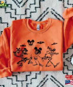 Disney Halloween Sweatshirt Skeleton Shirt Spooky Season Hoodie Classic