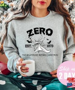 Disney Halloween The Nightmare Before Christmas Zero Sweatshirt Dog Pumpkin Sweater Jack Skellington Classic Unisex 2 Disney Halloween The Nightmare Before Christmas Zero Sweatshirt Dog Pumpkin Sweater Jack Skellington Classic Unisex 3