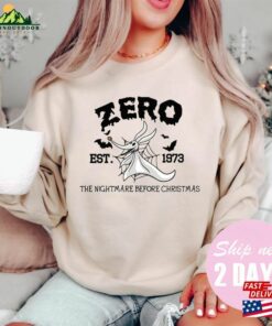 Disney Halloween The Nightmare Before Christmas Zero Sweatshirt Dog Pumpkin Sweater Jack Skellington Classic Unisex 3 Disney Halloween The Nightmare Before Christmas Zero Sweatshirt Dog Pumpkin Sweater Jack Skellington Classic Unisex 4