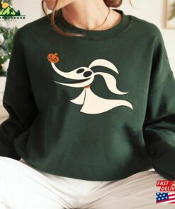 Disney Halloween The Nightmare Before Christmas Zero T-Shirt Dog Pumpkin Shirt Jack Skellington Unisex