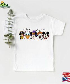 Disney Halloween Toddler T-Shirt Spooky Shirt Mickey And Minnie Sweatshirt Unisex