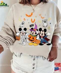Disney Halloween Trick Or Treat Tshirt Mickey Matching Family Trip Tees 2023 T-Shirts T-Shirt Sweatshirt 2 Disney Halloween Trick Or Treat Tshirt Mickey Matching Family Trip Tees 2023 T Shirts T Shirt Sweatshirt 3