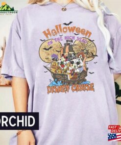 Disney Halloween Vintage Shirt On The High Seas 2023 Cruise T-Shirt Sweatshirt 3 Disney Halloween Vintage Shirt On The High Seas 2023 Cruise T Shirt Sweatshirt 4