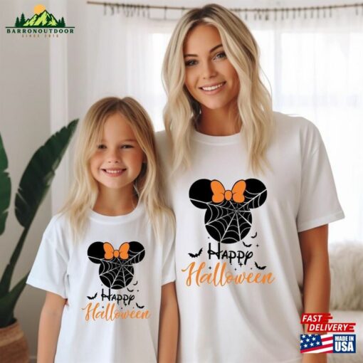 Disney Happy Halloween Shirt 2023 T-Shirts Family Shirts T-Shirt Hoodie