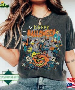 Disney Happy Halloween Shirt Costumes Disneyland Trip Hoodie Sweatshirt 4