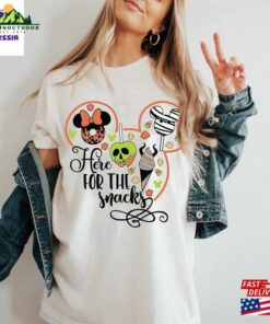 Disney Here For The Snack Halloween 2023 Comfort Colors® Shirt T-Shirt Sweatshirt