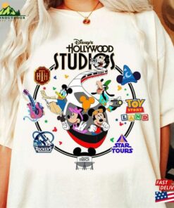 Disney Hollywood Studios Shirt Mickey And Friends Funny Unisex T-Shirt Crewneck Gift On Halloween Classic