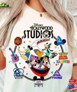 Disney Hollywood Studios Shirt Mickey And Friends Funny Unisex T-Shirt Crewneck Gift On Halloween Classic