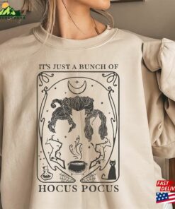 Disney Just A Bunch Of Hocus Pocus Tarot Card Halloween Sweatshirt Unisex T-Shirt