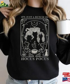 Disney Just A Bunch Of Hocus Pocus Tarot Card Halloween Sweatshirt Unisex T-Shirt