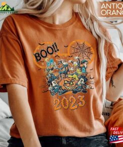 Disney Mickey And Friends Halloween Shirt 2023 Matching Hoodie Sweatshirt