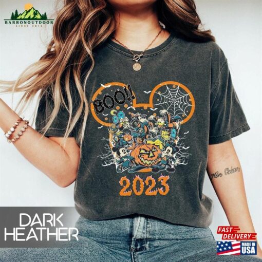 Disney Mickey And Friends Halloween Shirt 2023 Matching Hoodie Sweatshirt