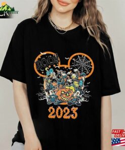 Disney Mickey And Friends Halloween Shirt 2023 Matching Unisex Hoodie