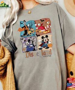 Disney Mickey And Friends Trick Or Treat Shirt Spooky Sweatshirt T-Shirt