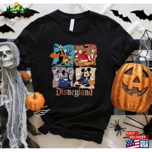 Disney Mickey And Friends Trick Or Treat Shirt Spooky Sweatshirt T-Shirt