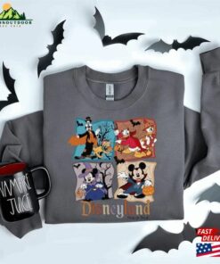 Disney Mickey And Friends Trick Or Treat Shirt Spooky Sweatshirt T Shirt 3