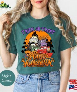 Disney Mickey Friends Lightning Mcqueen Car Halloween Shirt Cars Land Comfort Colors Funny T Shirt Unisex 3