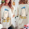 Disney Mickey Ghost Halloween Two Sided Comfort Colors Shirt And Friends Family Classic Sweatshirt