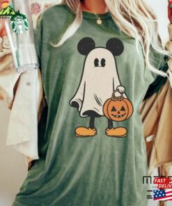 Disney Mickey Halloween Comfort Colors Shirt Pumpkin Tee Retro Ghost Unisex Sweatshirt 2 Disney Mickey Halloween Comfort Colors Shirt Pumpkin Tee Retro Ghost Unisex Sweatshirt 3