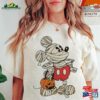 Disney Mickey Maus Halloween Shirt Skeleton T-Shirt Classic