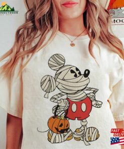 Disney Mickey Maus Halloween Shirt Skeleton T-Shirt Classic