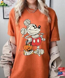 Disney Mickey Maus Halloween Shirt Skeleton T-Shirt Classic