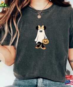 Disney Mickey Minnie Ghost Halloween Comfort Colors Shirt Not So Scary Classic T-Shirt