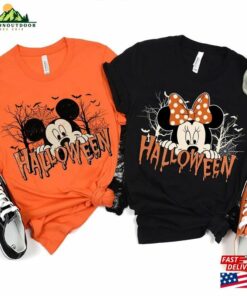 Disney Mickey Minnie Halloween Matching Shirt Vacation Trip Hoodie Unisex