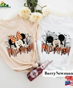Disney Mickey Minnie Halloween Matching Shirt Vacation Trip Hoodie Unisex