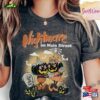 Disney Nightmare On Main Street Shirt Vintage Halloween Mickey Minnie Unisex Sweatshirt
