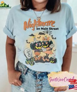 Disney Nightmare On Main Street Shirt Vintage Halloween Mickey Minnie Unisex Sweatshirt 2 Disney Nightmare On Main Street Shirt Vintage Halloween Mickey Minnie Unisex Sweatshirt 3