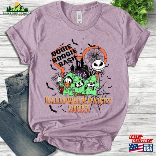 Disney Oogie Boogie Bash 2023 Colors Shirt Mickey Donald Goofy Halloween Sweatshirt T-Shirt