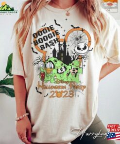 Disney Oogie Boogie Bash 2023 Comfort Colors Shirt Mickey Donald Goofy Halloween Classic T Shirt 3