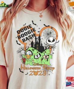 Disney Oogie Boogie Bash 2023 Comfort Colors Shirt Mickey Donald Goofy Halloween Shirts Hoodie T-Shirt