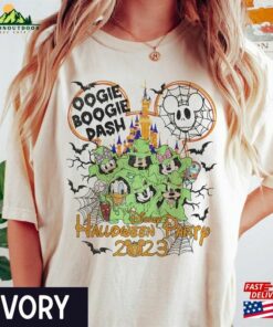 Disney Oogie Boogie Bash 2023 Comfort Colors Shirt Mickey Donald Goofy Halloween T Shirt Hoodie 3