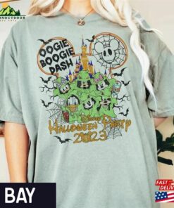 Disney Oogie Boogie Bash 2023 Comfort Colors Shirt Mickey Donald Goofy Halloween T Shirt Hoodie 4