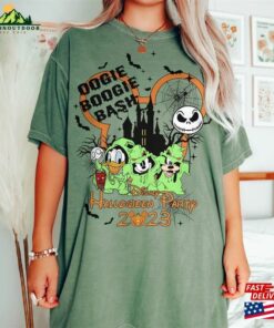Disney Oogie Boogie Bash 2023 Comfort Colors Shirt Mickey Donald Goofy Halloween Unisex T Shirt 3
